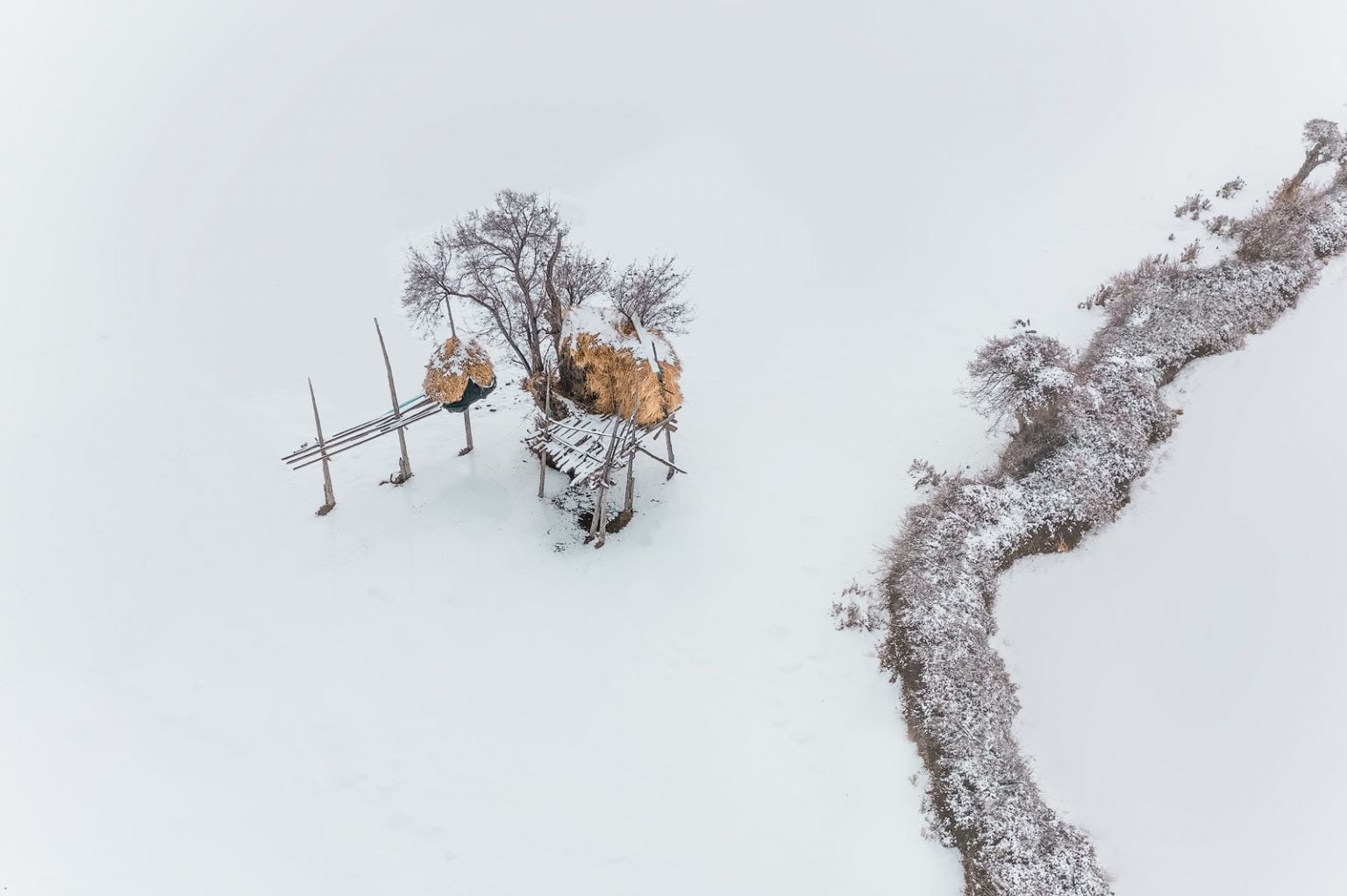 zima z drona - ekspozycja DJI Academy